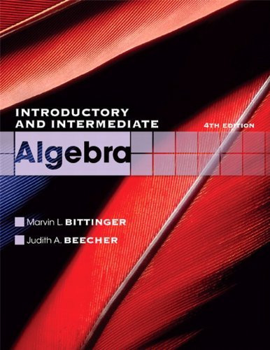 Introductory And Intermediate Algebra