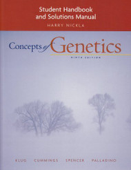 Student Handbook And Solutions Manual For Concepts Of Genetics