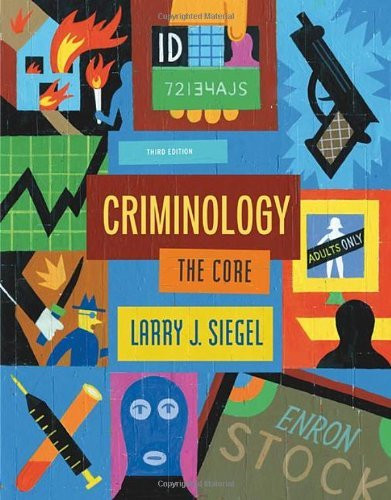 Criminology The Core By Larry J Siegel - American Book Warehouse