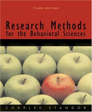 Research Methods For The Behavioral Sciences