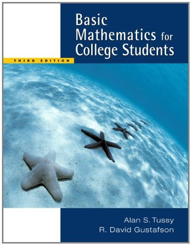 Basic Mathematics For College Students