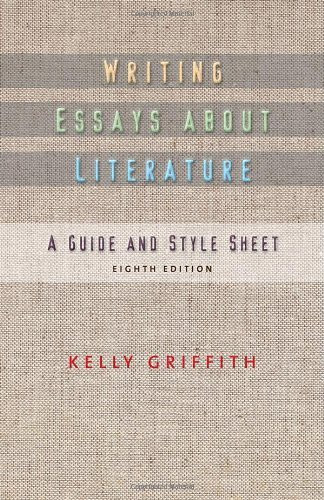a method for writing essays about literature 3rd edition pdf