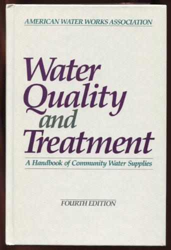 Water Quality And Treatment Handbook