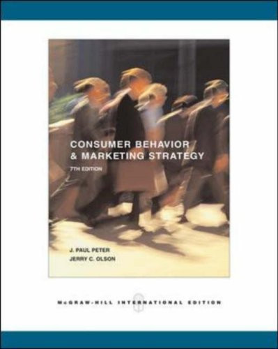 Consumer Behavior And Marketing Strategy
