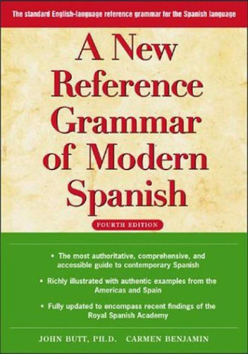 New Reference Grammar Of Modern Spanish