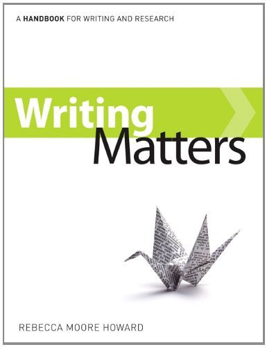 Writing Matters Tabbed