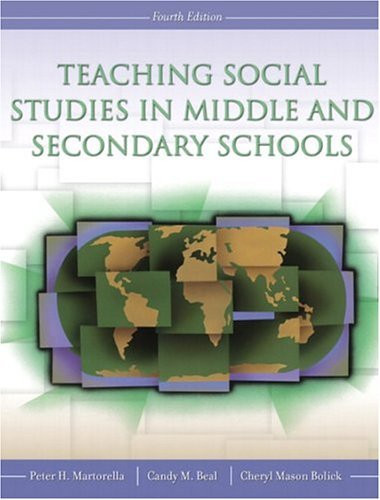 Teaching Social Studies In Middle And Secondary Schools
