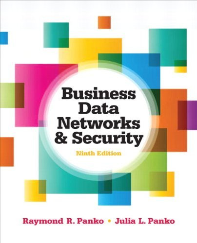Business Data Networks And Security