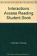 Interactions Access Reading Student Book