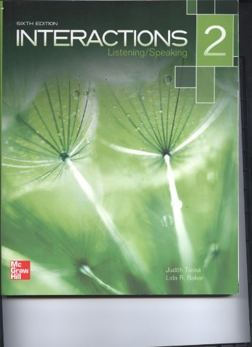 Interactions Level 2 Listening/Speaking Student Book