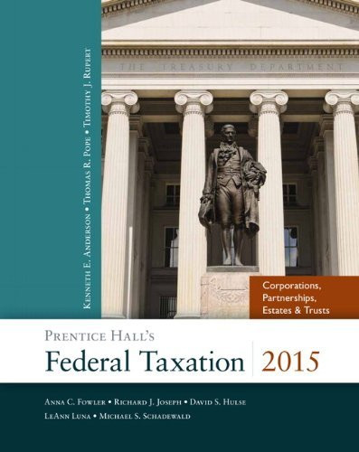 Prentice Hall's Federal Taxation - Corporations Partnerships