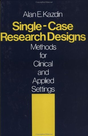 single case research design kazdin