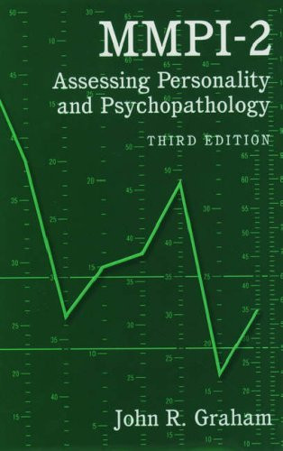 Mmpi-2 Assessing Personality And Psychopathology