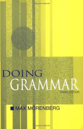 Doing Grammar