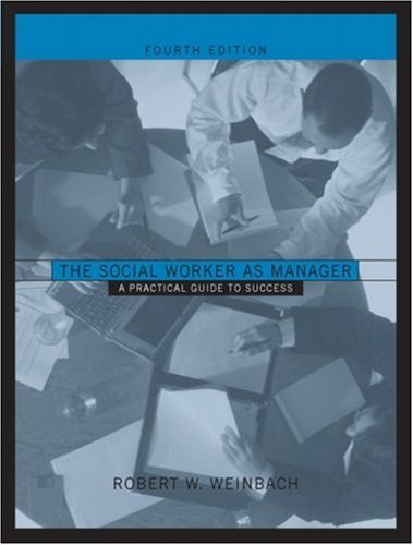 Social Worker As Manager