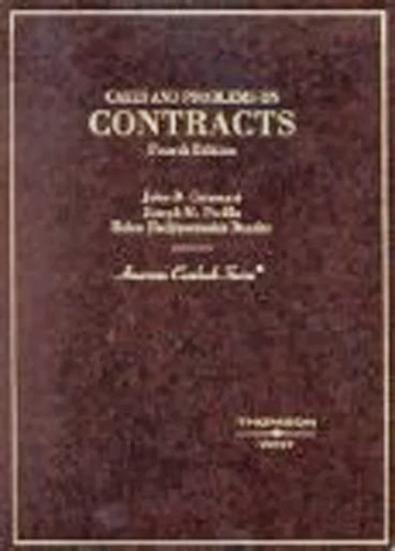 Cases And Problems On Contracts