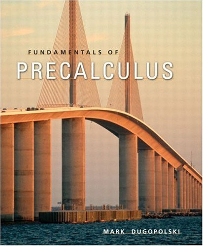 Fundamentals Of Precalculus
