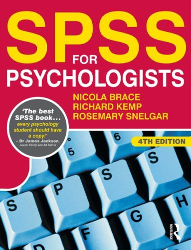 Spss For Psychologists