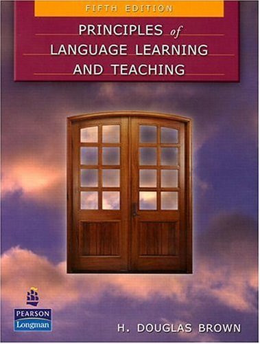 Principles Of Language Learning And Teaching