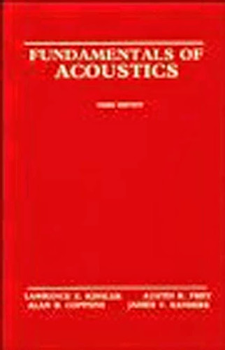 Fundamentals Of Acoustics