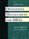 Operations Management For Mbas