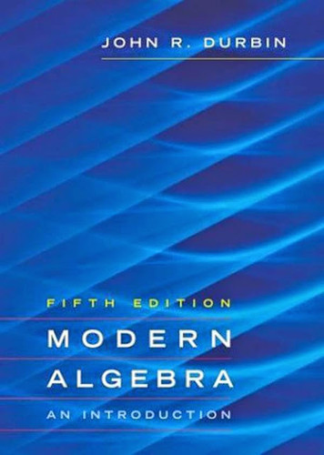 Modern Algebra