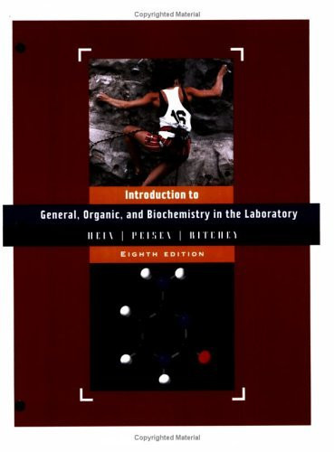 Introduction To General Organic And Biochemistry Laboratory Manual