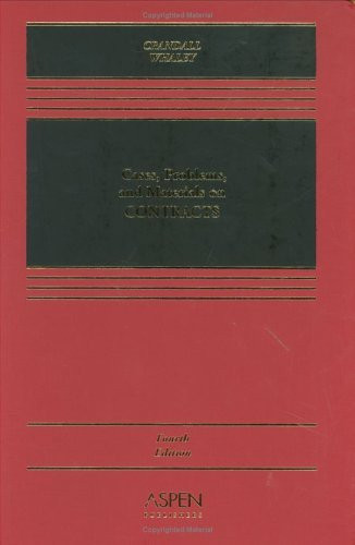 Cases Problems And Materials On Contracts By Thomas
