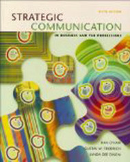 Strategic Communication In Business And The Professions