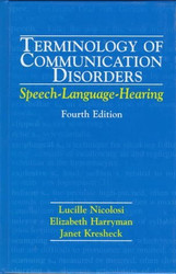 Terminology Of Communication Disorders