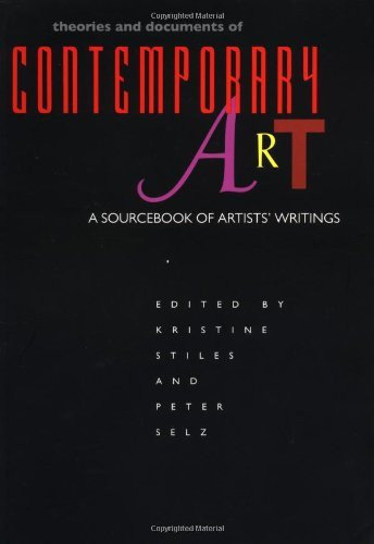 Theories And Documents Of Contemporary Art