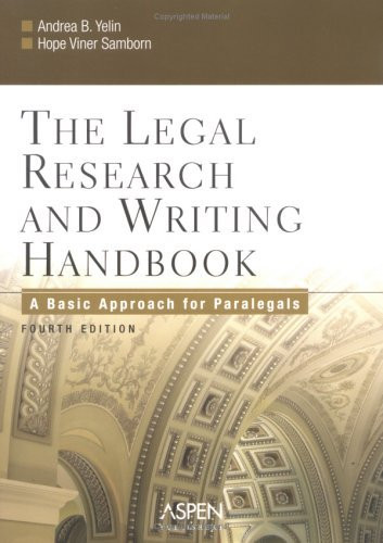 legal research and writing
