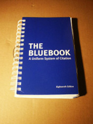 Bluebook - A Uniform System of Citation  by Columbia Law Review