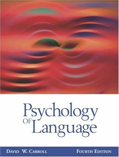 Psychology Of Language Psychology Of Language