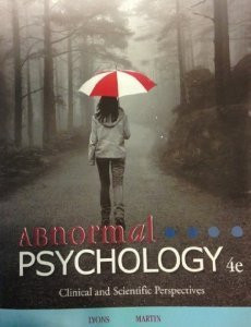 Abnormal Psychology