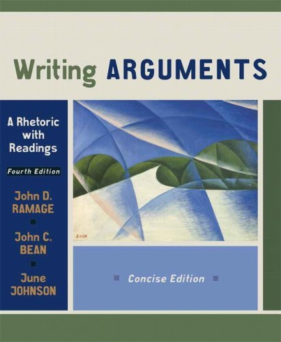 Writing Arguments Concise Edition