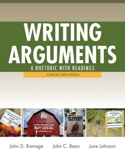 Writing Arguments Concise Edition