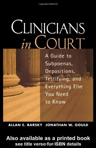 Clinicians In Court