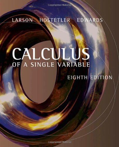Calculus Of A Single Variable