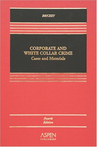 Corporate And White Collar Crime