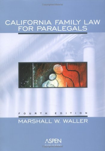 California Family Law For Paralegals