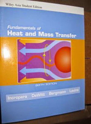 Fundamentals Of Heat And Mass Transfer