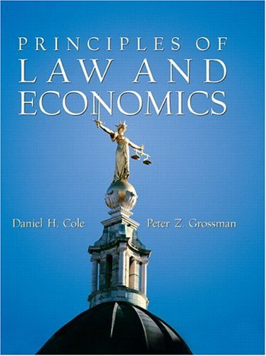 Principles Of Law And Economics