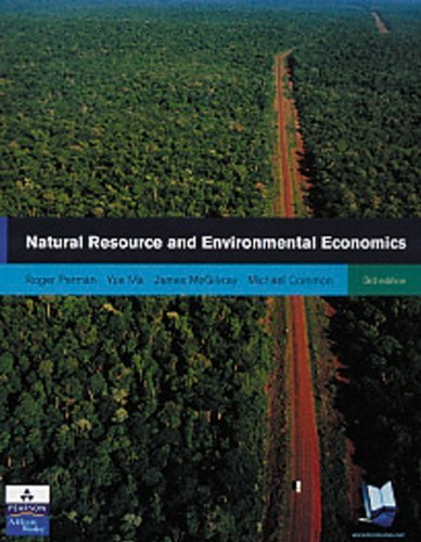 Natural Resource And Environmental Economics