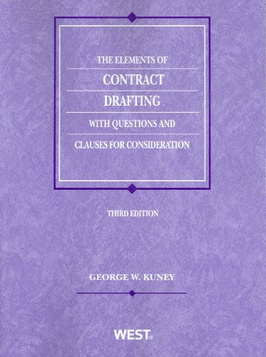 Elements Of Contract Drafting