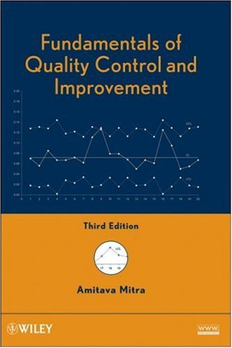 Fundamentals Of Quality Control And Improvement
