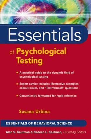 Essentials Of Psychological Testing