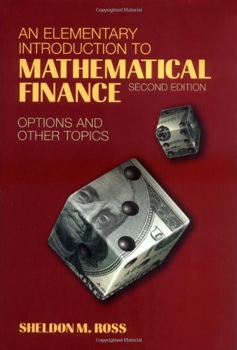 Elementary Introduction To Mathematical Finance