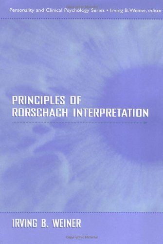 Principles Of Rorschach Interpretation