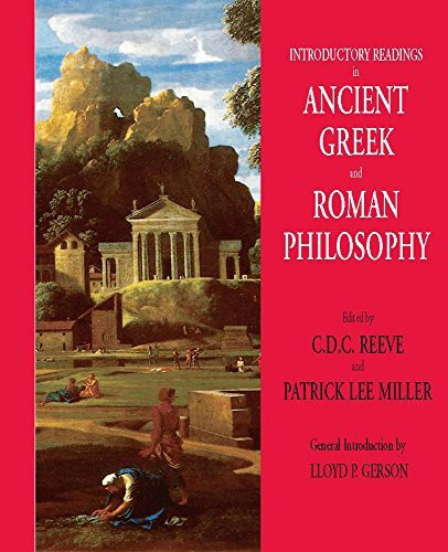 Introductory Readings In Ancient Greek And Roman Philosophy
